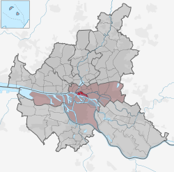 Mappa dei quartieri di