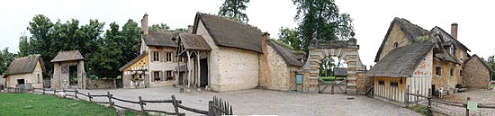 Vue panoramique de la ferme