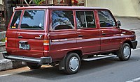 1992 Toyota Kijang Deluxe LSX-G (KF52; first facelift, Indonesia)