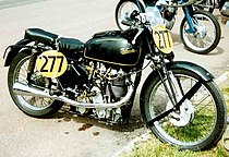 Velocette KTT Mk III uit 1948