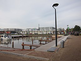 De nieuwe passantenhaven in Drachten