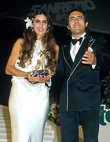 Al Bano and Romina Power at the Sanremo Music Festival 1984