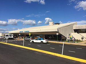 The Trenton-Mercer Airport (IATA: TTN) in the West Trenton neighborhood of Ewing Township, New Jersey is a shared civilian-military airport.