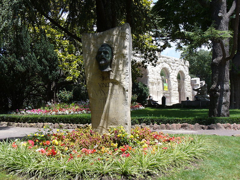 File:2252.Maler Vincent van Gogh-Gedenkstein im -Jardin(Garten) de Ete-Arles-.JPG