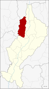 Amplasarea districtului în provincia Lampang