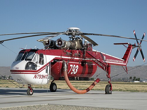 Sikorsky Skycrane Helitanker