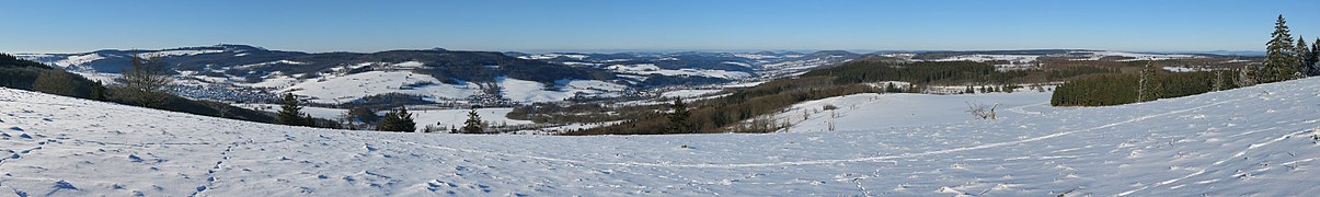 Stirnberg - Ausblick vom Nordwesthang