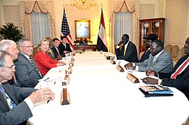 Secretary Clinton Holds a Bilateral With Sudanese Vice President Kiir (5016792684).jpg