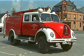 Water tender based on Magirus-Deutz Rundhauber, built in 1959