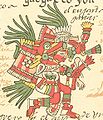 The Aztec god Huehuecoyotl