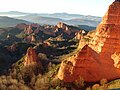 Image 73Landscape resulting from the ruina montium mining technique at Las Médulas, Spain, one of the most important gold mines in the Roman Empire (from Roman Empire)