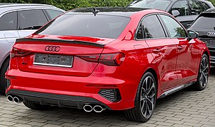 Audi S3 8Y Sedan - right rear view