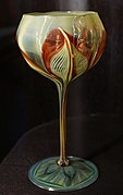 Verre Louis Comfort Tiffany.