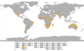 Reparticion mondiala dau clima semiarid caud