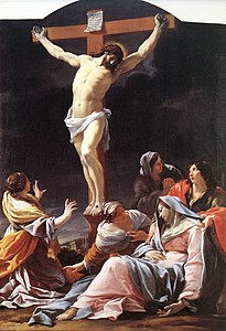 Krucifikso, Simon Vouet (ĉirkaŭ 1636-37)