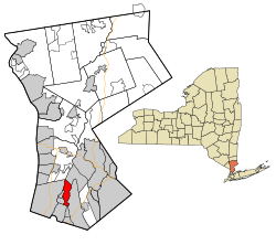 Location of Eastchester (CDP), New York