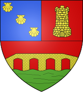 Blason d'Équeurdreville-Hainneville.