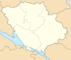 Pyriatyn is located in Poltava Oblast