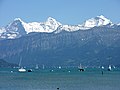 A Nyugati-Alpok északkeleti része (Középső-Alpok): Eiger, Mönch, Jungfrau