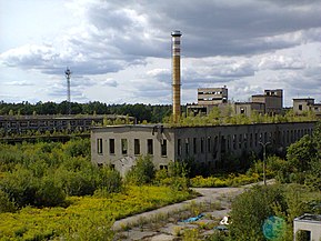 Ruiny Zakładu Płyt Pilśniowych i Wiórowych