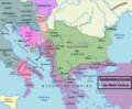 Image 40Map of Southeastern Europe around 850 AD (from History of Hungary)