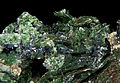 Fuchsite (variété de Muscovite) et Glaucophane