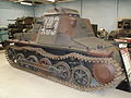 kl. Pz. Bef. Wg. I (Sd.Kfz.265) (spät) mit Zusatzpanzerung im Panzermuseum Bovington