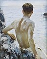 5 Henry Scott Tuke - Beach Study uploaded by Verseturns, nominated by Andrew J.Kurbiko,  9,  0,  0