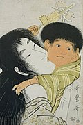 Utamaro Yama-uba dan Kintaro