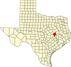 Koartn vo Robertson County innahoib vo Texas