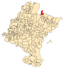 Valcarlos Luzaide – Mappa