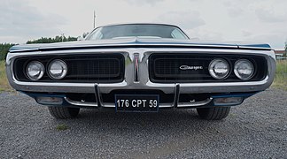 Dodge Charger (B-body; 1971-1974), front