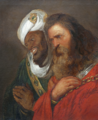 Saladin en Guy van Lusignan (ca. 1625), Jan Lievens, privécollectie