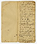 Thumbnail for File:Journal, John Tipton, trip from Lancaster, Pennsylvania, 1824 January - DPLA - 309d9f683db00b86ca7ce612f6eea73d (page 2).jpg