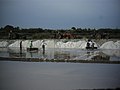 Salt evaporation pond near Tavira