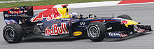 Photo de Sebastian Vettel sur Red Bull Racing au Grand Prix de Malaisie 2011