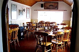 The Burren - R477 - Ballyvaghan - Monk's Seafood Restaurant Dining Area - geograph.org.uk - 3129210.jpg