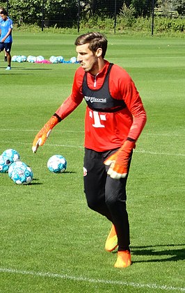 Barkas in 2022 tijdens een training van FC Utrecht