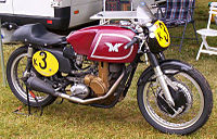 De Matchless G50 verschilde nauwelijks van de AJS Boy Racer.