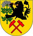 Coat of arms of Kryštofovo Údolí municipality, Czech Republic