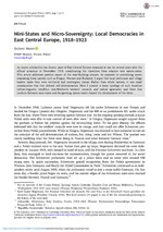 Thumbnail for File:Mini-States and Micro-Sovereignty - Local Democracies in East Central Europe, 1918-1923.pdf