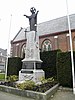 Oorlogsmonument met Heilig Hartbeeld