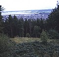 Craig Phadrig, a 167m hill and site of an ancient Pictish fort, overlooking Scorguie