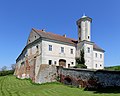 Bis 1524 im Besitz derer von Steinpeiss: Schloss Jedenspeigen bei Jedenspeigen in der Stadtgemeinde Gänserndorf.