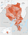 Kreise des Kantons Tessin bis 04.2017