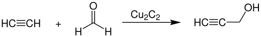 Synthese von Propargylalkohol