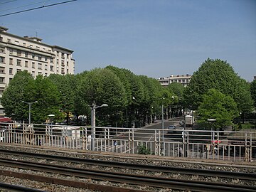 Place vue du pont.