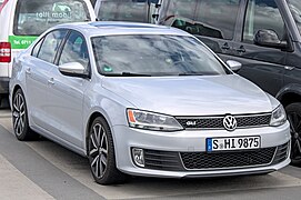 Volkswagen Jetta VI GLI - right front view