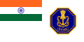 The Indian Naval Ensign, also referred to as the Indian White Ensign, or Nishaan, is the naval ensign of the Indian Navy