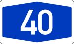 Vorschaubild für Bundesautobahn 40